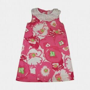 Lilly Pulitzer Shift Dress In Hotty Pink Cherry